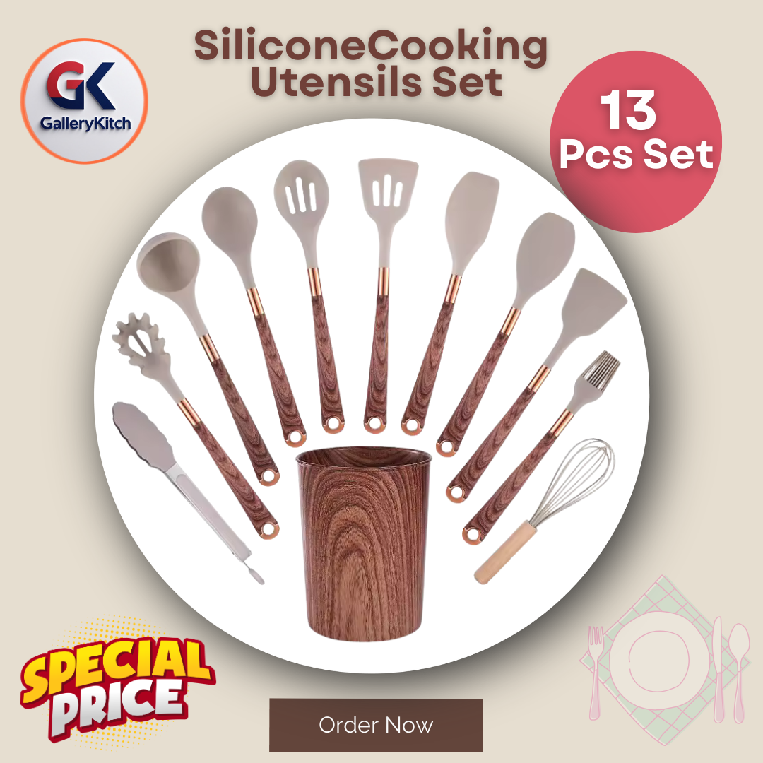 Silicone Cooking Utensils Set